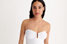 Load image into Gallery viewer, Cassiopee Bustier  - Blanc