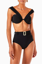 Load image into Gallery viewer, The Belted Brief (High Leg) - Black