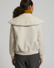 Load image into Gallery viewer, Jacket Blended Cashmere Doublefaced/Mink - Albatre