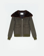 Load image into Gallery viewer, Jacket Blended Cashmere Doublefaced/Mink - The