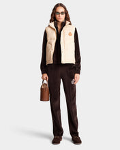 Load image into Gallery viewer, Crown Puffer Vest  - Champagne Tan