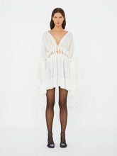Load image into Gallery viewer, Sirocco Cotton Muslin Dress - White