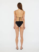 Load image into Gallery viewer, Ruched Orbt High Brief  - Black