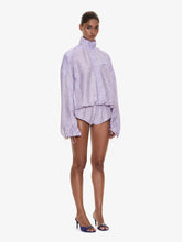 Load image into Gallery viewer, Light Leak Jacquard Zipped One Piece - Lilac