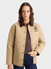 Load image into Gallery viewer, Crest Seal 100th Quilted Jacket - Beige | Hong Kong