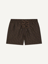 Load image into Gallery viewer, Rio Swim Short Listra Jacquard - Brown