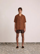 Load image into Gallery viewer, Rio Swim Short Listra Jacquard - Brown