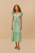 Load image into Gallery viewer, Butterfly Midi Dress - Green