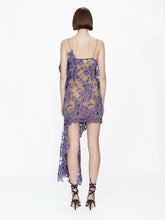 Load image into Gallery viewer, Iris Lace Suspend Mini Dress - Dark Viola