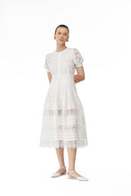 Load image into Gallery viewer, Etoile Midi Dress - White