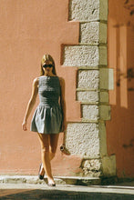 Load image into Gallery viewer, Noa Mini Dress  - Gingham - Black