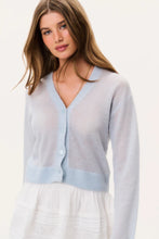 Load image into Gallery viewer, Breckie Cardigan - Blue Macaron