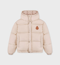 Load image into Gallery viewer, Crown Puffer Jacket - Champagne Tan