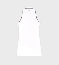 Load image into Gallery viewer, Eden Crest Pique Polo Dress - White