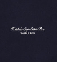 Load image into Gallery viewer, Eden Crest Wool Varsity Jacket - Navy