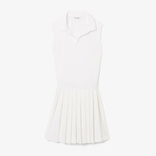 Load image into Gallery viewer, Sleeveless Polo Dresses Female - White