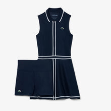 Load image into Gallery viewer, Heritage Trim Golf Dress - White / Navy Blue