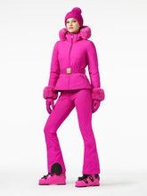 Load image into Gallery viewer, Giselle Faux Border Ski Jacket - Pink