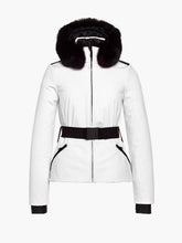 Load image into Gallery viewer, Hida Ski Jacket Real Border - White