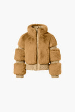 Load image into Gallery viewer, Furry Ski Jacket - Caramello