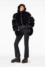 Load image into Gallery viewer, Furry Ski Jacket - Black