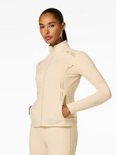 Load image into Gallery viewer, Veronique Zip Jacket  - Champagne