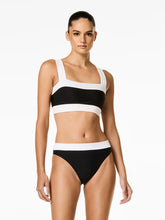 Load image into Gallery viewer, Plonge Bikini Top  - Black