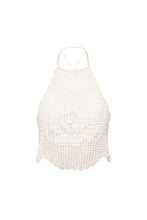 Load image into Gallery viewer, Isla Hand-crocheted Top - Ivory