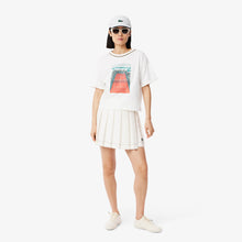 Load image into Gallery viewer, Sport Roland Garros Edition Pleated Skirt - White
