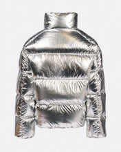 Load image into Gallery viewer, Nuuk Puffer Jacket Jr - Silver Foil