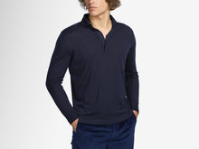 Load image into Gallery viewer, Polo Neck F18 Knitwear - Navy Blue