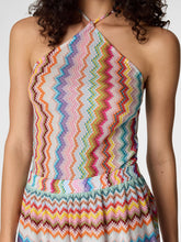 Load image into Gallery viewer, Short Jumpsuit - Multicolor/Red