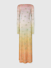 Load image into Gallery viewer, Long Cover Up A - Multicolor/Ecru