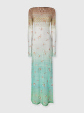 Load image into Gallery viewer, Long Cover Up C - Multicolor/Ecru
