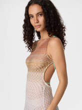 Load image into Gallery viewer, Long Cover Up B - Multicolor/Ecru