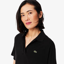 Load image into Gallery viewer, Relaxed Fit Fluid PiquŽ Polo Shirt - Black