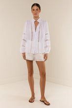 Load image into Gallery viewer, Bella Blouse - White