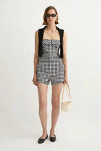 Load image into Gallery viewer, Chiara Strapless Top - Black/White