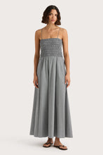 Load image into Gallery viewer, Lida Maxi Dress  - Gingham - Black