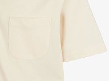 Load image into Gallery viewer, Fish Tail Short Cotton Shirt - Bellini