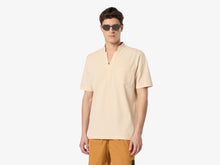 Load image into Gallery viewer, Fish Tail Short Cotton Shirt - Bellini
