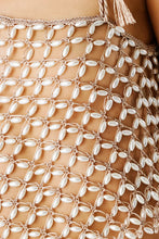 Load image into Gallery viewer, Serene Hand Crochet One Shoulder Top - Bronze