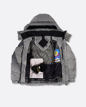 Load image into Gallery viewer, Candice Ski Parka - Wavy Star Black/Snow White