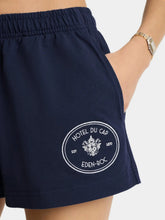 Load image into Gallery viewer, Eden Crest Embroidered Short - Dark Navy | Hong Kong