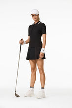 Load image into Gallery viewer, Cassia Polo Top - Black
