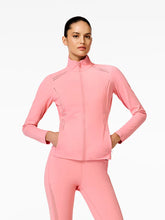 Load image into Gallery viewer, Veronique Zip Jacket - Salmon Rose