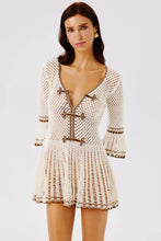 Load image into Gallery viewer, Zara Hand-crocheted Mini Dress - Ivory