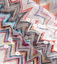 Load image into Gallery viewer, Viscose blend pareo mini skirt Multicolor fabric detail