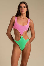 Load image into Gallery viewer, Augusta - Hot Pink & Neon Green