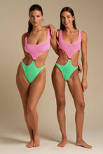 Load image into Gallery viewer, Augusta - Hot Pink & Neon Green